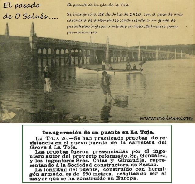 Inauguracion Puente de La Toja